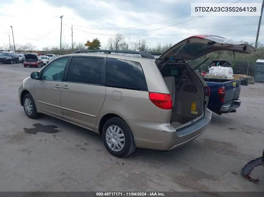 2005 Toyota Sienna Le VIN: 5TDZA23C35S264128 Lot: 40717171