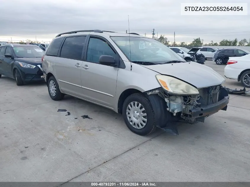 2005 Toyota Sienna Le VIN: 5TDZA23C05S264054 Lot: 40793201