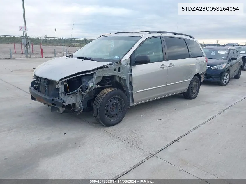 2005 Toyota Sienna Le VIN: 5TDZA23C05S264054 Lot: 40793201