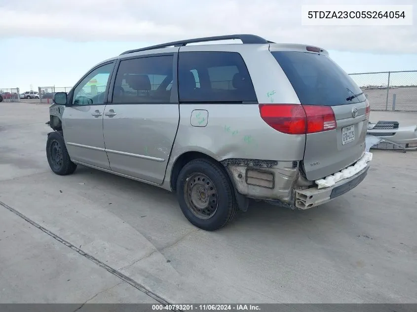 2005 Toyota Sienna Le VIN: 5TDZA23C05S264054 Lot: 40793201