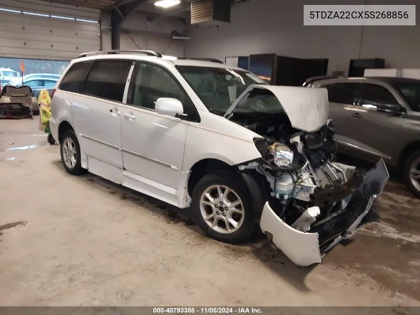 2005 Toyota Sienna Xle Limited VIN: 5TDZA22CX5S268856 Lot: 40793358