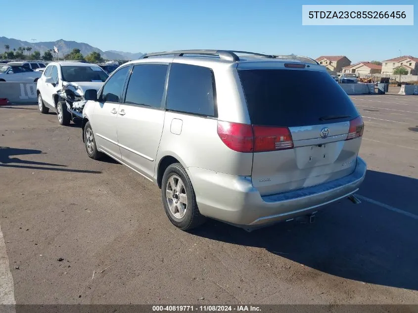 2005 Toyota Sienna Ce/Le VIN: 5TDZA23C85S266456 Lot: 40819771