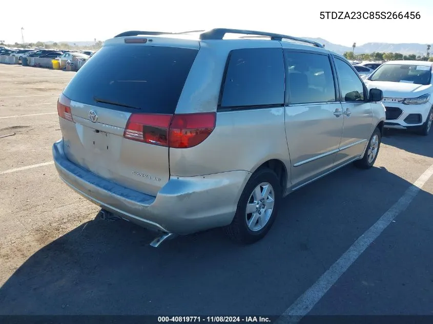 2005 Toyota Sienna Ce/Le VIN: 5TDZA23C85S266456 Lot: 40819771