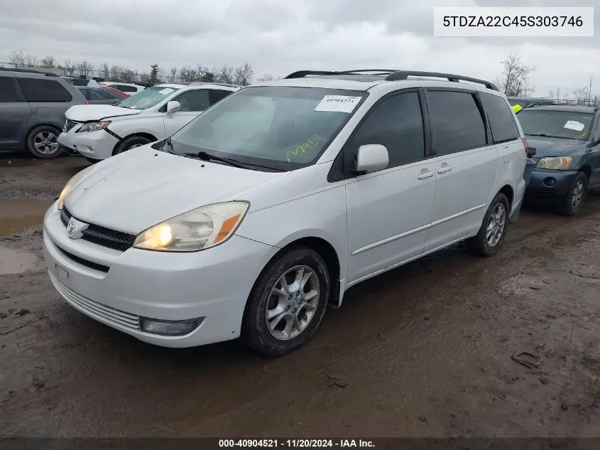 2005 Toyota Sienna Xle/Xle Limited VIN: 5TDZA22C45S303746 Lot: 40904521