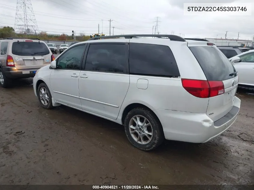 2005 Toyota Sienna Xle/Xle Limited VIN: 5TDZA22C45S303746 Lot: 40904521