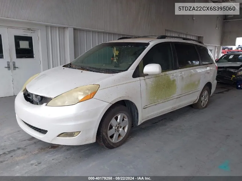 2006 Toyota Sienna Xle VIN: 5TDZA22CX6S395060 Lot: 40179258