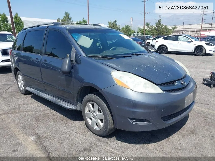 5TDZA23C86S427051 2006 Toyota Sienna Le