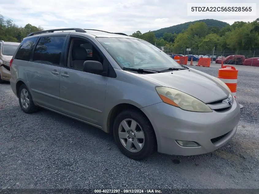 5TDZA22C56S528565 2006 Toyota Sienna Xle