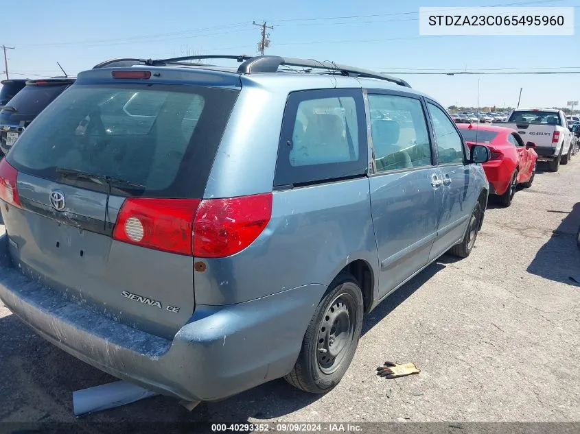 STDZA23C065495960 2006 Toyota Sienna