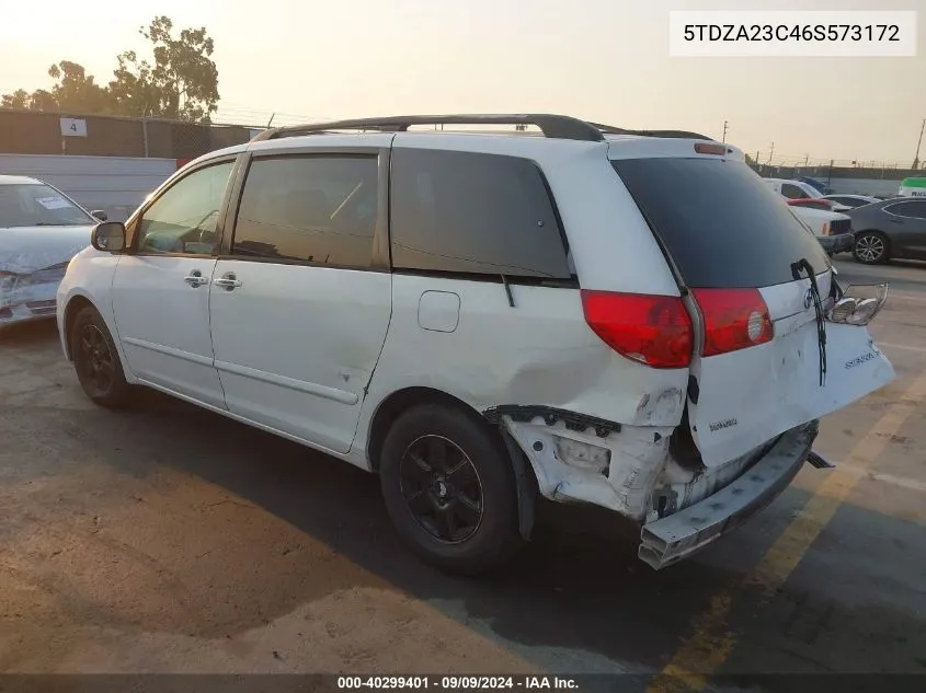 5TDZA23C46S573172 2006 Toyota Sienna Le