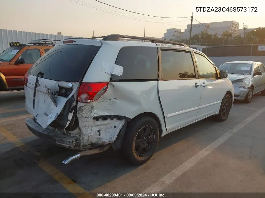 5TDZA23C46S573172 2006 Toyota Sienna Le