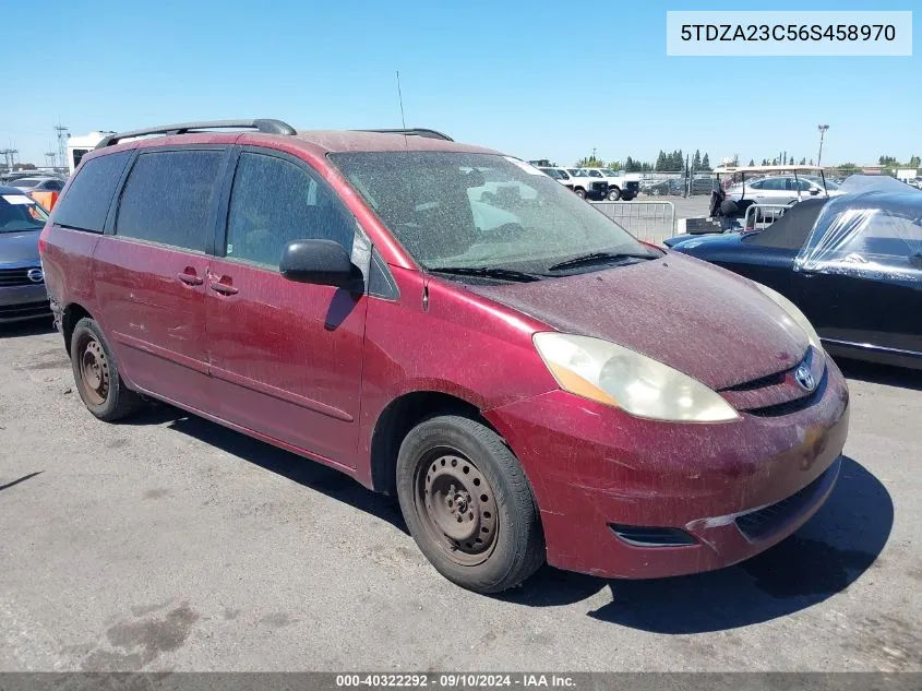 5TDZA23C56S458970 2006 Toyota Sienna Le