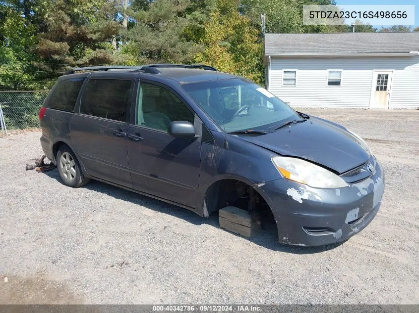 5TDZA23C16S498656 2006 Toyota Sienna Le