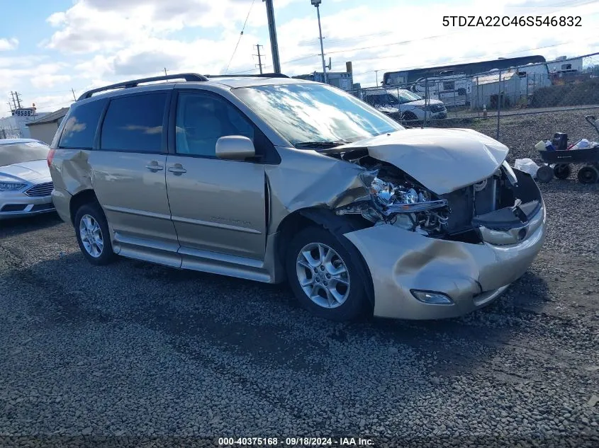 5TDZA22C46S546832 2006 Toyota Sienna