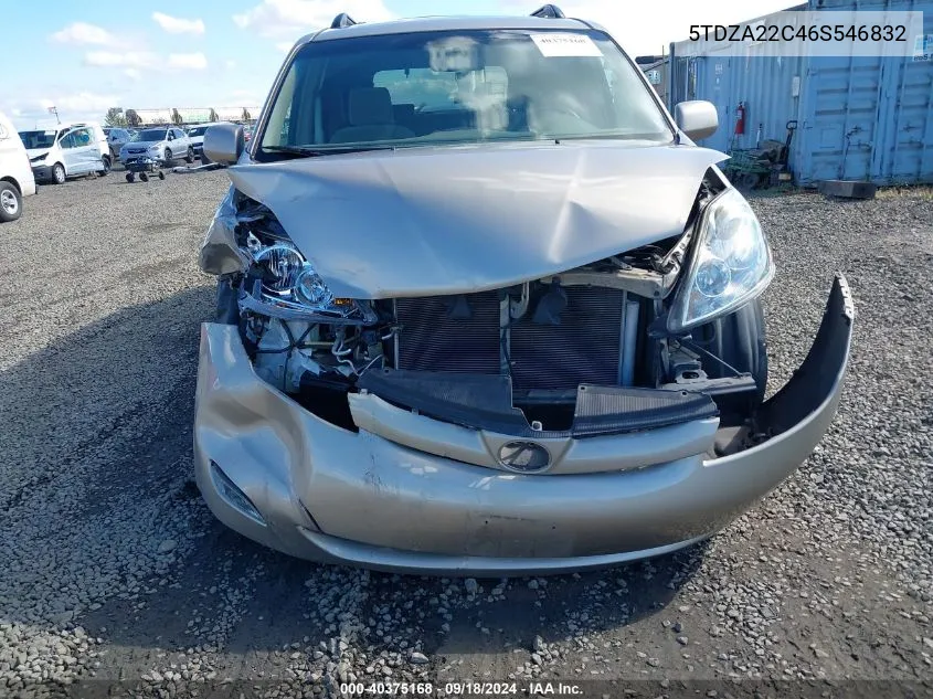 5TDZA22C46S546832 2006 Toyota Sienna