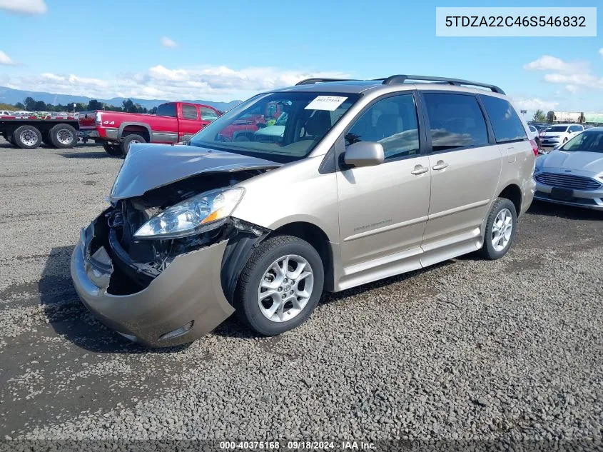 5TDZA22C46S546832 2006 Toyota Sienna