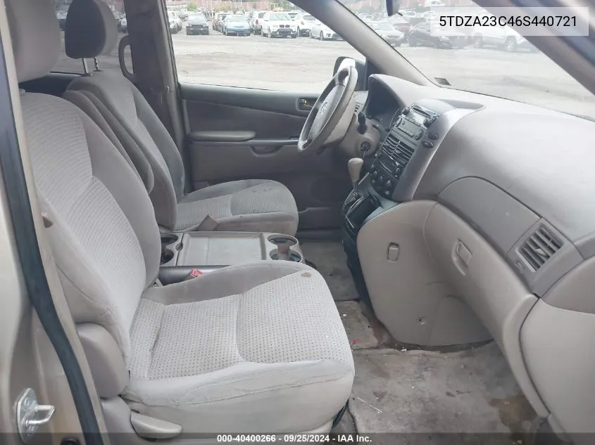 5TDZA23C46S440721 2006 Toyota Sienna Le