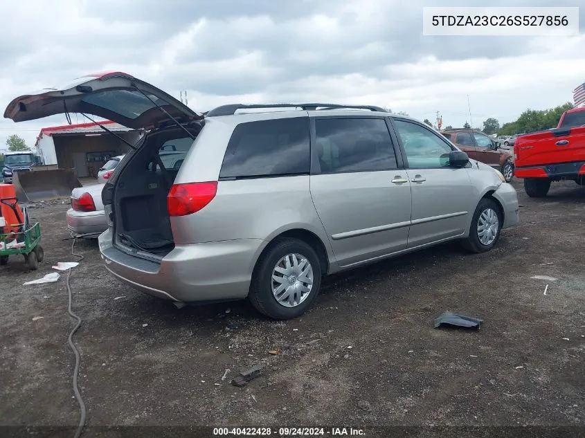 5TDZA23C26S527856 2006 Toyota Sienna Le