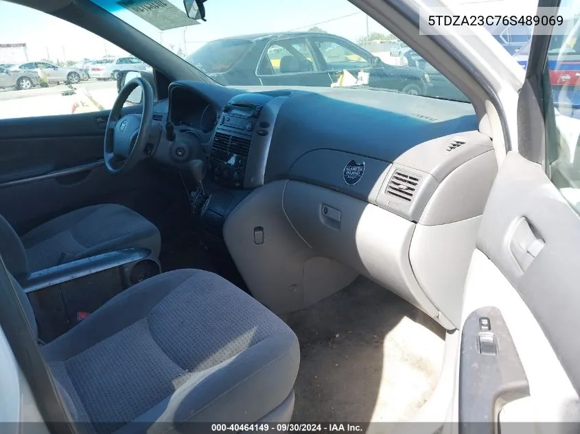 5TDZA23C76S489069 2006 Toyota Sienna Le