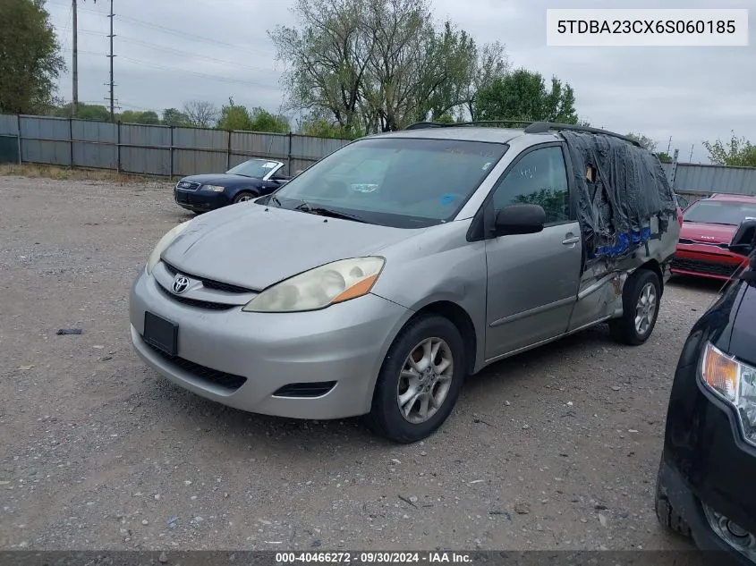 5TDBA23CX6S060185 2006 Toyota Sienna Le