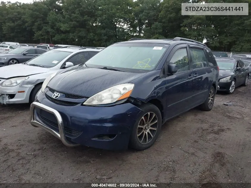 5TDZA23C36S441441 2006 Toyota Sienna Ce