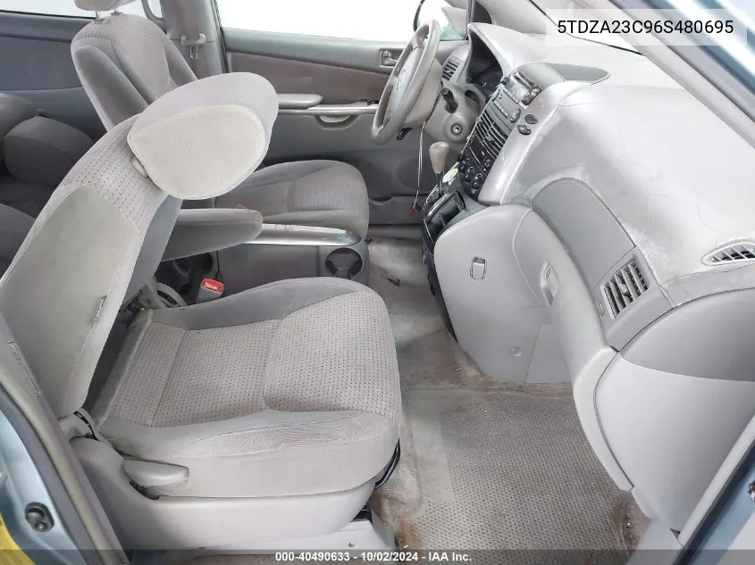 5TDZA23C96S480695 2006 Toyota Sienna Le