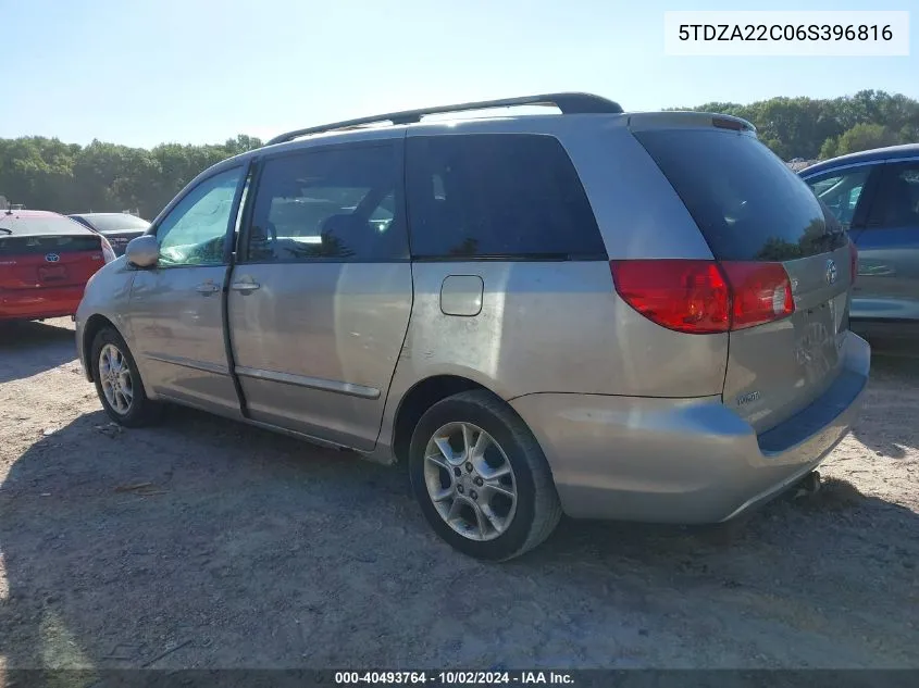 5TDZA22C06S396816 2006 Toyota Sienna Xle