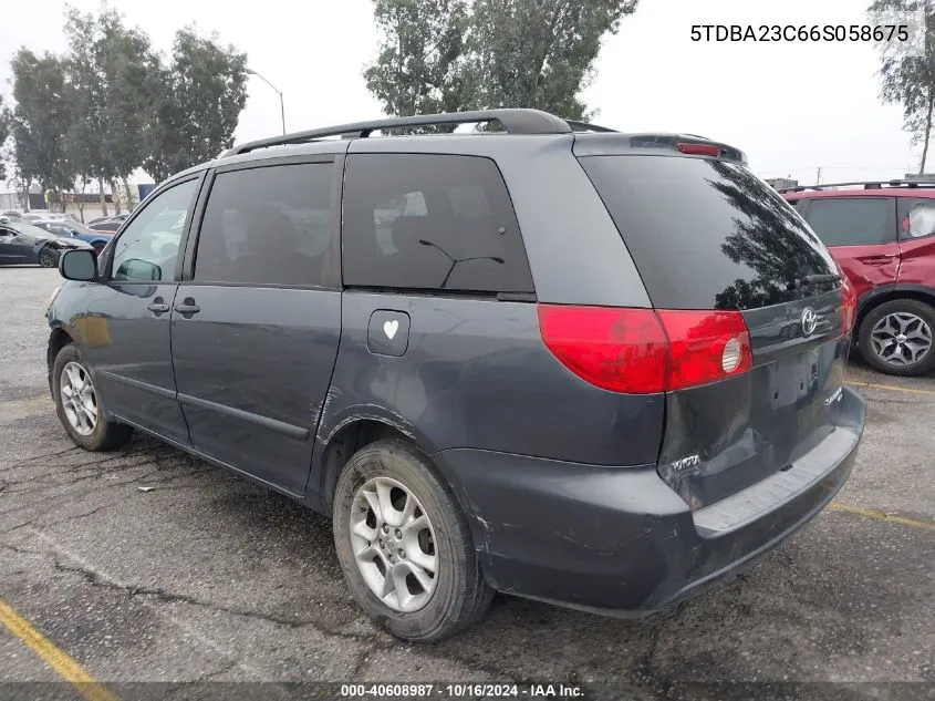 5TDBA23C66S058675 2006 Toyota Sienna Le