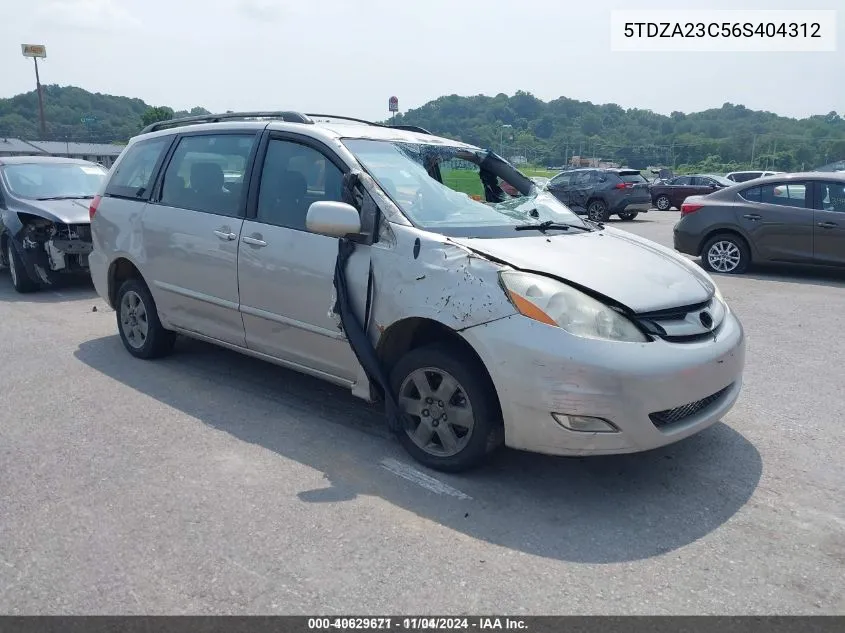 5TDZA23C56S404312 2006 Toyota Sienna Ce