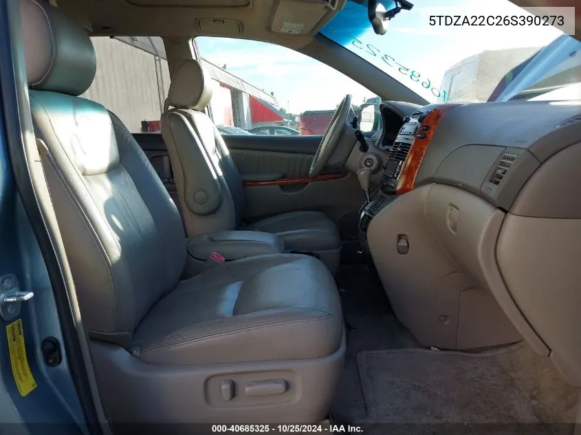 5TDZA22C26S390273 2006 Toyota Sienna Xle