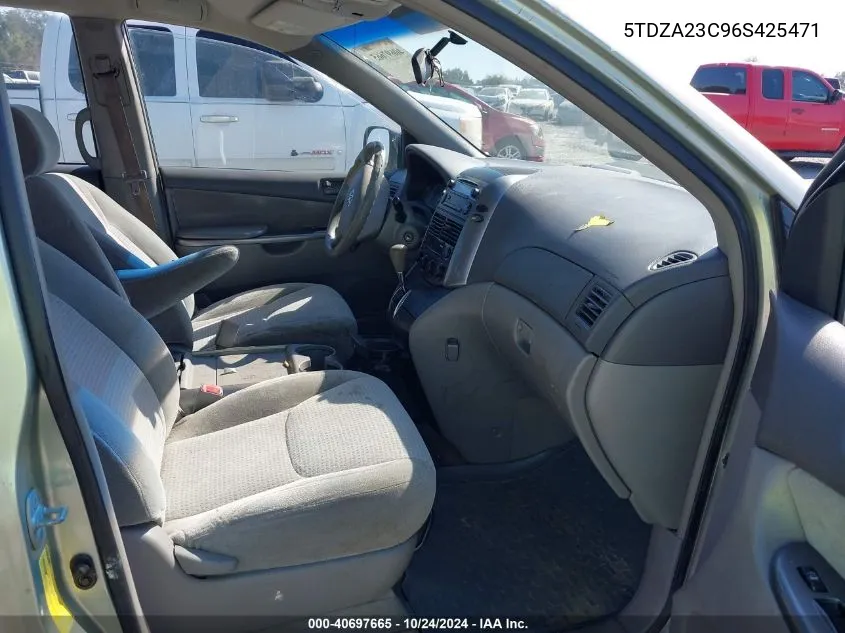 5TDZA23C96S425471 2006 Toyota Sienna Ce