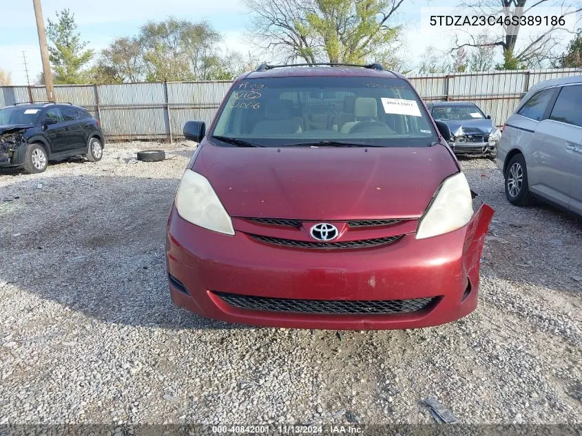 5TDZA23C46S389186 2006 Toyota Sienna Le