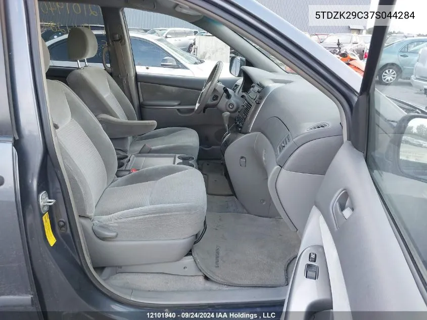 5TDZK29C37S044284 2007 Toyota Sienna Ce 7 Passenger/Ce 8 Passenger