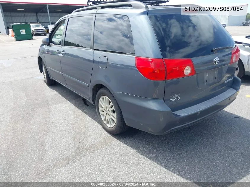 2007 Toyota Sienna Xle VIN: 5TDZK22C97S087084 Lot: 40253524