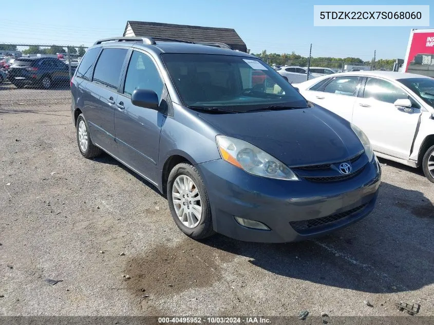 2007 Toyota Sienna Xle VIN: 5TDZK22CX7S068060 Lot: 40495952