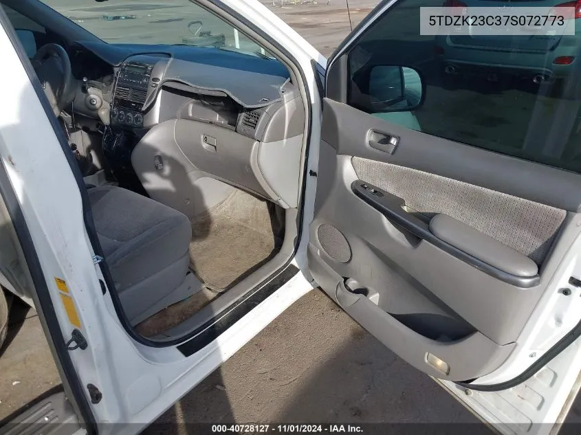 5TDZK23C37S072773 2007 Toyota Sienna Le