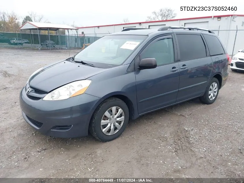 5TDZK23C37S052460 2007 Toyota Sienna Le