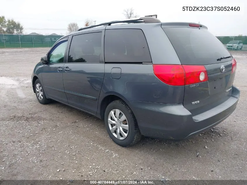 5TDZK23C37S052460 2007 Toyota Sienna Le