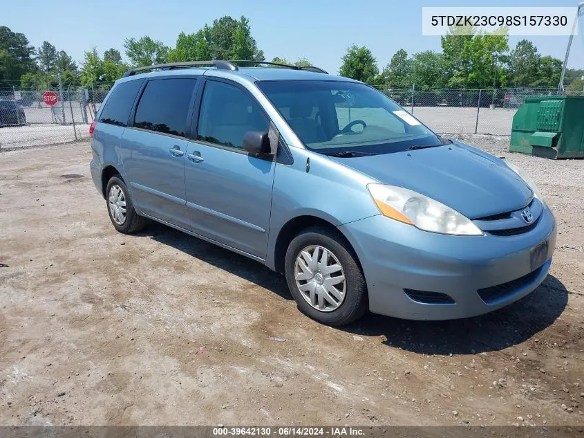 5TDZK23C98S157330 2008 Toyota Sienna Le