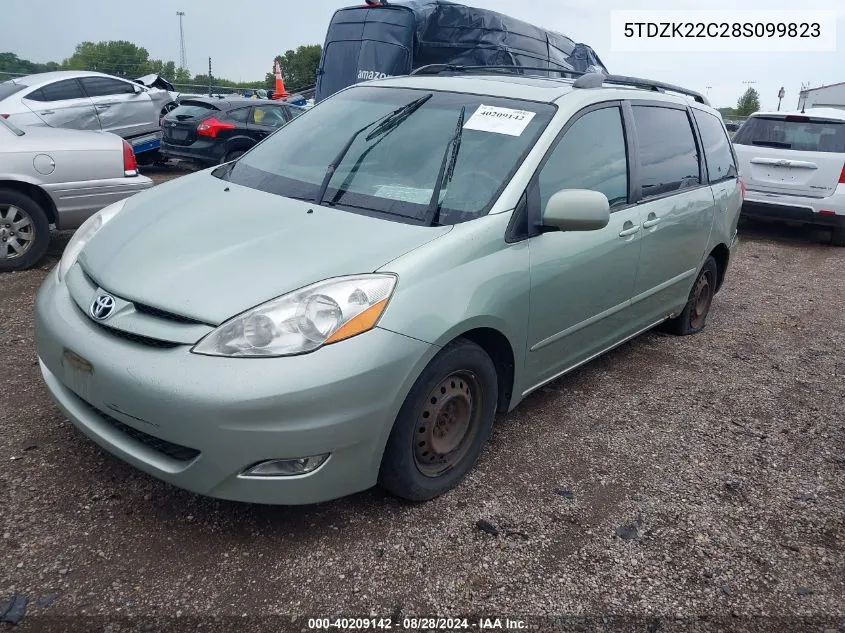 5TDZK22C28S099823 2008 Toyota Sienna Xle