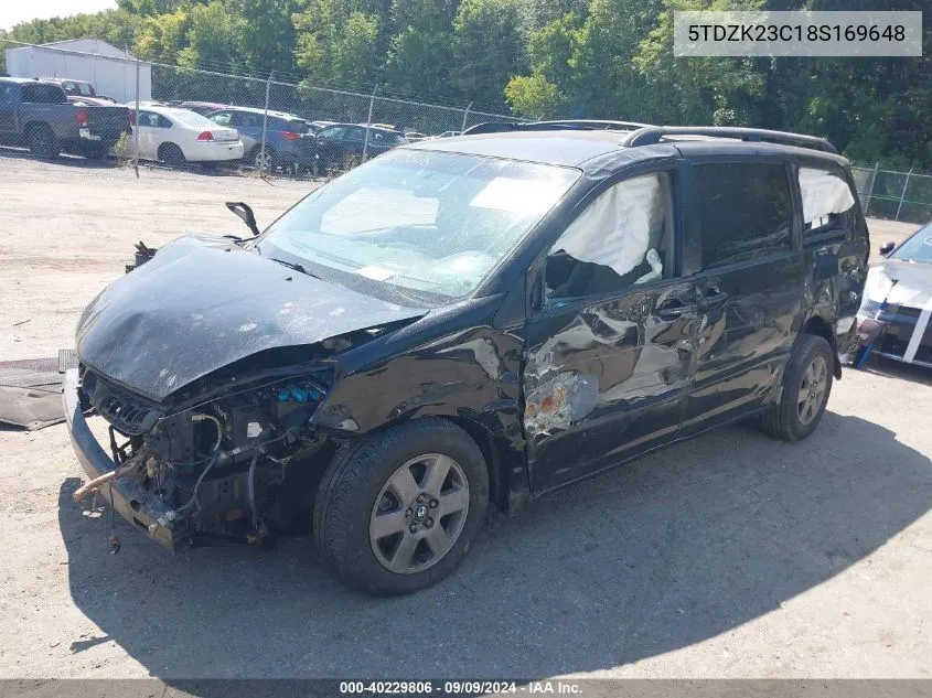 5TDZK23C18S169648 2008 Toyota Sienna Ce/Le