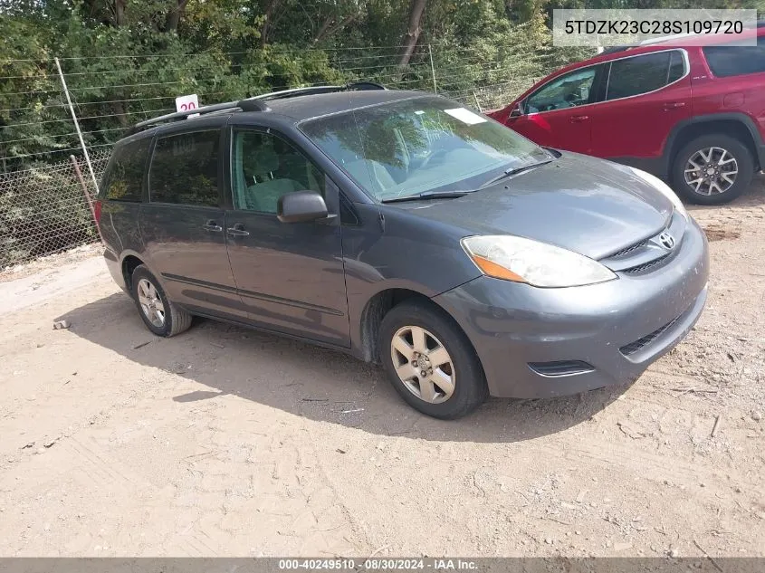 5TDZK23C28S109720 2008 Toyota Sienna Le