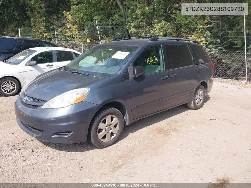 5TDZK23C28S109720 2008 Toyota Sienna Le