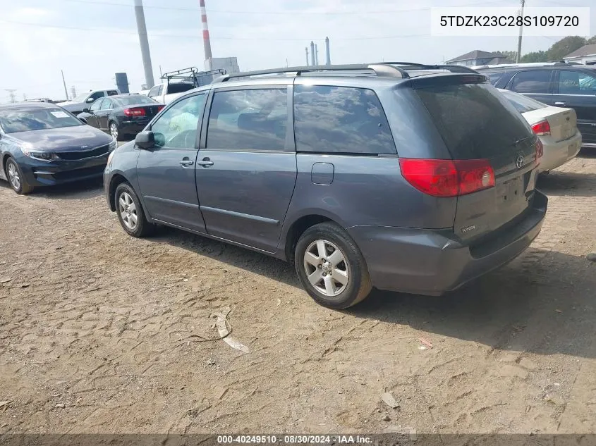 5TDZK23C28S109720 2008 Toyota Sienna Le