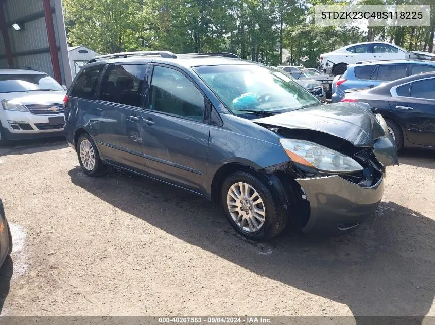 2008 Toyota Sienna Le VIN: 5TDZK23C48S118225 Lot: 40267583