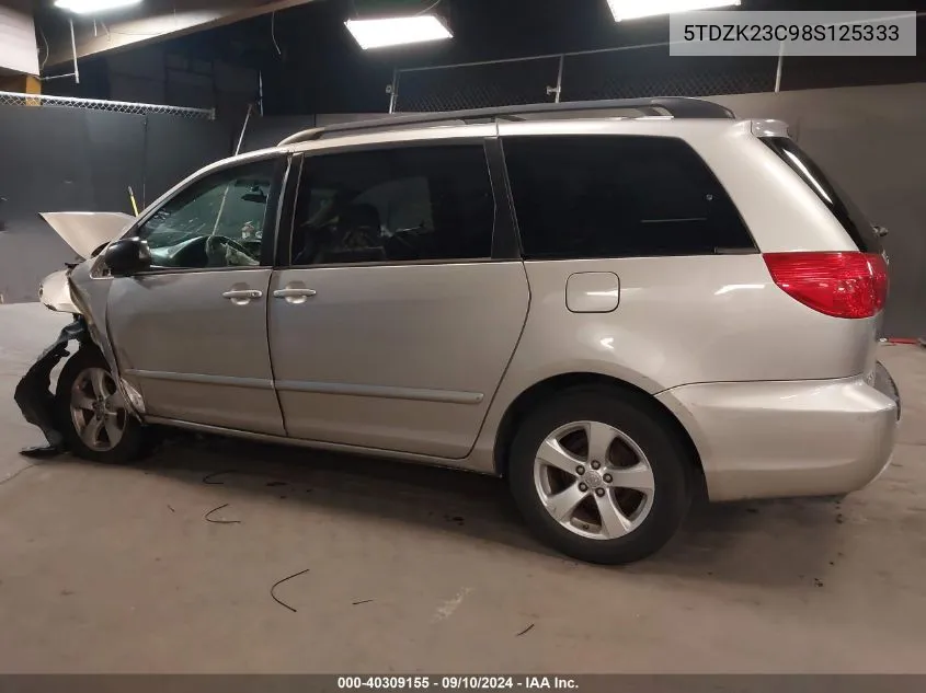 5TDZK23C98S125333 2008 Toyota Sienna Le