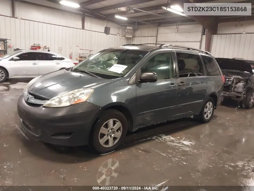 5TDZK23C18S153868 2008 Toyota Sienna Le