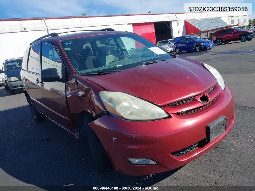 2008 Toyota Sienna Le VIN: 5TDZK23C38S159056 Lot: 40448188