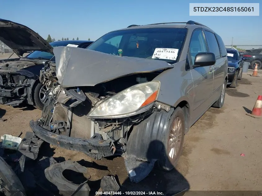 5TDZK23C48S165061 2008 Toyota Sienna Le