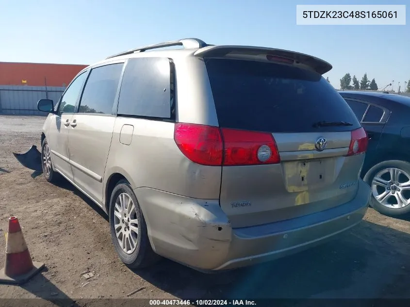 5TDZK23C48S165061 2008 Toyota Sienna Le